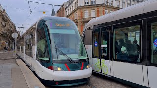 Tramway Strasbourg  Gallia [upl. by Haroppizt]