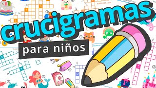 Crucigramas para ninos PDF [upl. by Stockmon]