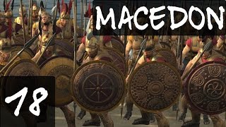 Total War Rome 2  Emperor Edition  Macedon Part 18 [upl. by Nauqet]