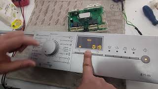 Siemens E1146 washing machine how to reset [upl. by Irreg]