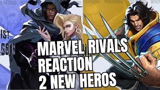 Marvel Rival Reaction to Wolverine and cloak and Dagger [upl. by Ealasaid]