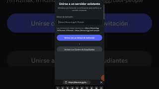 Cómo unirse a servidor en discord [upl. by Ydnamron937]