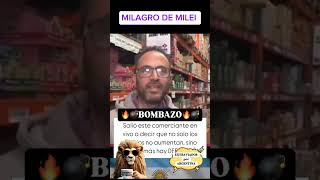 ▶️ Gracias a Milei hay DEFLACIÓN EN ALIMENTOS shorts [upl. by Knapp102]