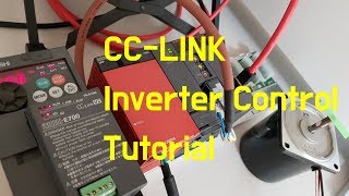 PLC CCLINK Inverter Motor Control Programming Tutorial GXWorks2 [upl. by Darrell]