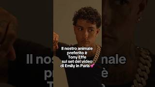 I BTS di TONY EFFE su EMILY IN PARIS  Shorts  Netflix Italia [upl. by Adihsaar]