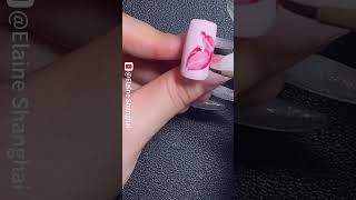 Dream butterfly nail🦋💅 Enjoy the process❤️shorts shortsvideo nails nailart naildesign 美甲 [upl. by Angelico]