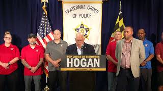 Montgomery County FOP Lodge 35 Endorses Governor Larry Hogan [upl. by Sucerdor963]