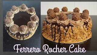 Ferrero Rocher cake  Bakemas Day 11  Christmas Recipes [upl. by Thorndike]