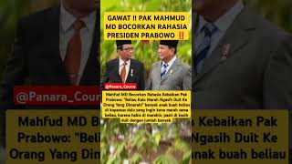 Mahfud MD bocorkan rahasia Prabowo di tv shorts [upl. by Norreg784]