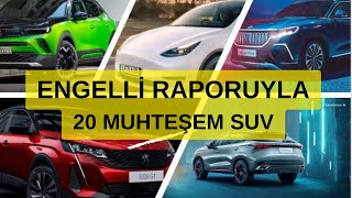 Engelli Raporuyla Alınabilen 20 MUHTEŞEM SUV OTOMOBİL  Kasım 2024  Tüm Kampanyalı Suv Araçlar [upl. by Ymmik961]