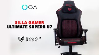 Silla gamer Ultimate Superb U7 Balam Rush [upl. by Kcirddehs494]