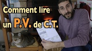 🤔 Comment lire 📄 un Procès Verbal de Contrôle Technique❓ [upl. by Eelana]