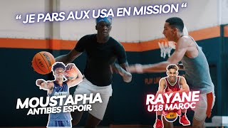 Jentraine DEUX ESPOIRS du Basket Français Qui Jouent Aux USA  WORKOUT  ITW [upl. by Bettye]