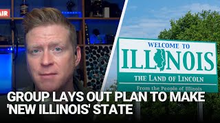 Group lays out plan to make New Illinois state [upl. by Carbone65]