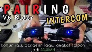 INTERCOM V6 RIDER  CARA PAIRING [upl. by Auhs]