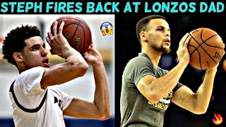 How Steph Curry ROASTED LONZO BALLS LIFE Why Lonzo MUST fix his jumpshot [upl. by Horacio]