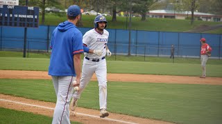 SUNY New Paltz Baseball vs Cortland Highlights 5622 [upl. by Arquit]