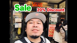 Vans Sale 20 Mitsui Outlet Park Nagashima Japan VansOffTheWall Baka Naman😎123121 [upl. by Johnath]