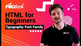 Coding for Beginners How to change text font family in HTML amp CSS [upl. by Alaine]