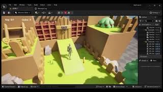 3D Platformer Game UE5 Devlog 09 [upl. by Bunde]