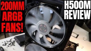 Cooler Master Mastercase H500M UnboxingReview ARGB FANS and Controller [upl. by Mata509]