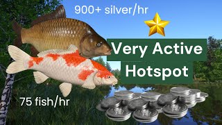 Very Active Farm Spot  Copper Lake  RF4  Russian Fishing 4 [upl. by Feil]