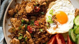 Nasi Goreng Indonesian Fried Rice [upl. by Luapnhoj280]