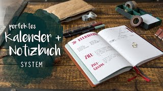 Mein perfektes Kalender  System  X17  Travellers Notebook  Plan with me [upl. by Tatman]