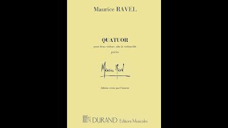 Ravel String Quartett in F major  Zagreb String Quartet live Torino 1982 [upl. by Atsejam]