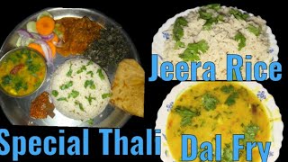 Jeera Rice amp Dal fry Comb meal  Recipe konkanivlogger goanvlogs [upl. by Oiramat]