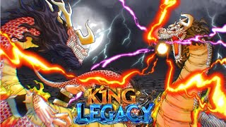 Dragon is now best fruit for grinding  King legacy PlayKingLegacy [upl. by Relly]