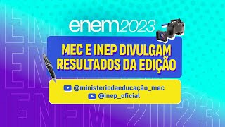 Enem 2023  Divulgação dos resultados do exame e informações sobre o Sisu e o Prouni [upl. by Eimmij311]