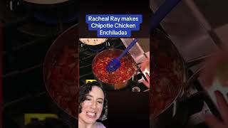 Reacting to Racheal Ray’s Chipotle Chicken Enchiladas [upl. by Atinahs]