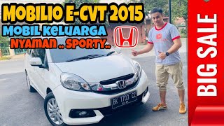 Review Lengkap Honda Mobilio ECVT 2015  Mobil impian harga terjangkau [upl. by Siegfried890]