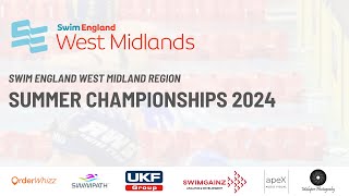 Session 13  Heats  West Midlands Summer Championships 50m 2024 [upl. by France170]