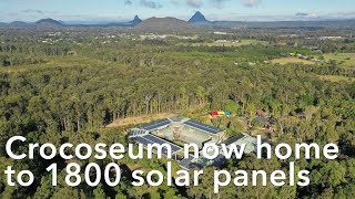 Australia Zoo Crocoseum now home to 1800 solar panels [upl. by Tecla]