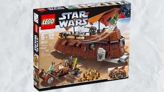 LEGO Star Wars Jabbas Sail Barge Review  6210  2006 [upl. by Palua526]