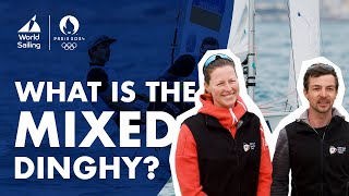 What is the Mixed Dinghy sailing event at the Paris 2024 Olympic Games [upl. by Peony]