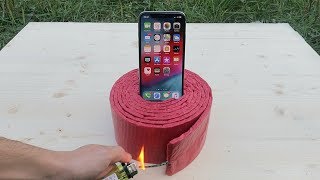 iPhone Xs vs 1000 Firecrackers [upl. by Nerreg]