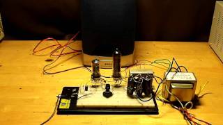 ECC83 and EL84 amplifier [upl. by Nilya]