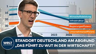 WIRTSCHAFTSKRISE Standort Deutschland am Abgrund Unternehmen kritisieren die AmpelRegierung [upl. by Ahsit]