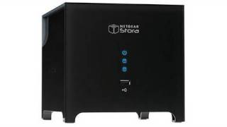 Netgear Stora Home Media Network Storage Device Review [upl. by Queenie]