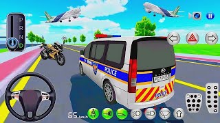 3D Driving Class Simulation  Funny Police Officer Refuel His Super Car Gas Crazy Driving Gameplay [upl. by Eittak]