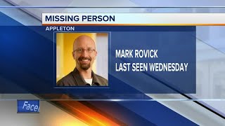 Missing person Appleton Police need your assistance locating Mark Rovick [upl. by Polinski]