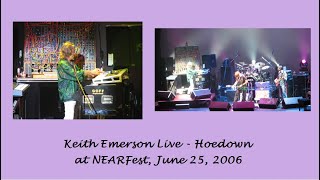 Keith Emerson Live  Hoedown  NEARFest Bethleham PA  62506 [upl. by Sokairyk]