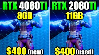 RTX 4060 Ti vs RTX 2080 Ti  How Much Performance Difference [upl. by Sivet]