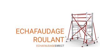 Echafaudage roulant aluminium  Montage facile [upl. by Wandy]