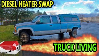 Replacing A Diesel Heater Tool Shopping  Truck Life [upl. by Nasia753]