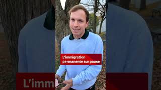 Immigration permanente sur pause au Québec  Vidéojournal [upl. by Trub]