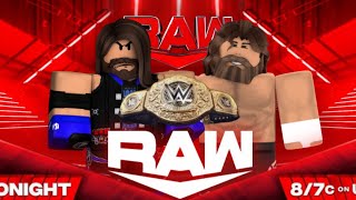 UWE Monday Night Raw  May 22nd 2024  Kansas City OH [upl. by Janeen]